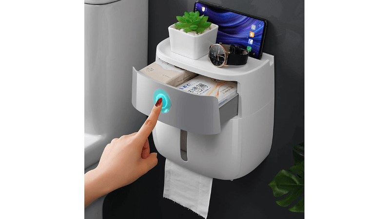 Dispenser Multifun es para Papel Higi nico Interfolhado ou em